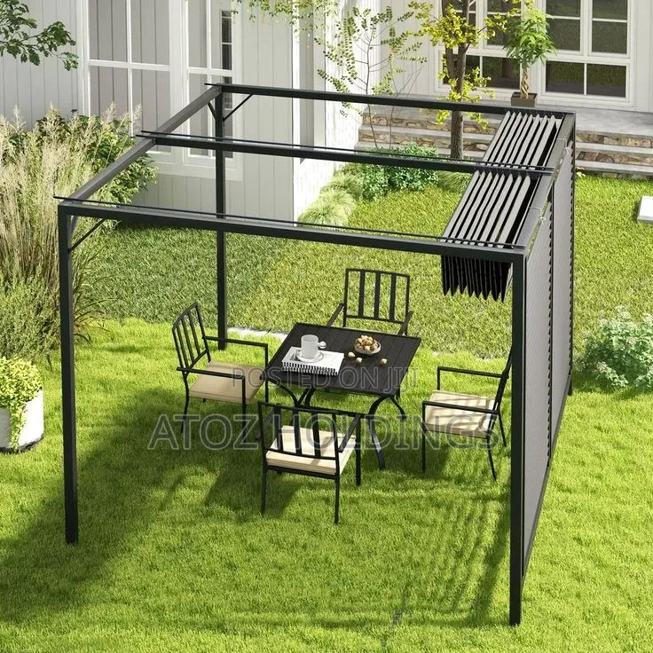 Steel Pergola Set Up Services From 400,000/- Per Square Meter on Order