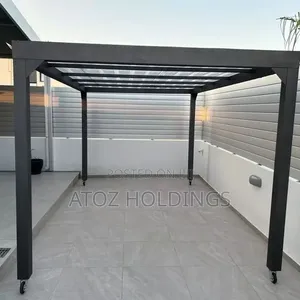 Steel Pergola Set Up Services From 400,000/- Per Square Meter on Order