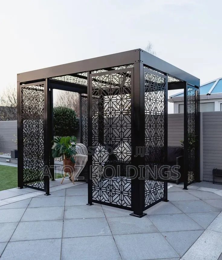 Steel Pergola Set Up Services From 400,000/- Per Square Meter on Order