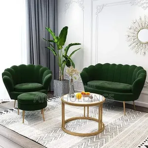 Sofas/3 Seaters Accent Sofa Set Pouf in Any Colour From 1,500,000/-