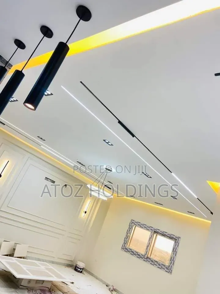 Gypsum Ceiling Supply, Customization, Installation Lighting Services