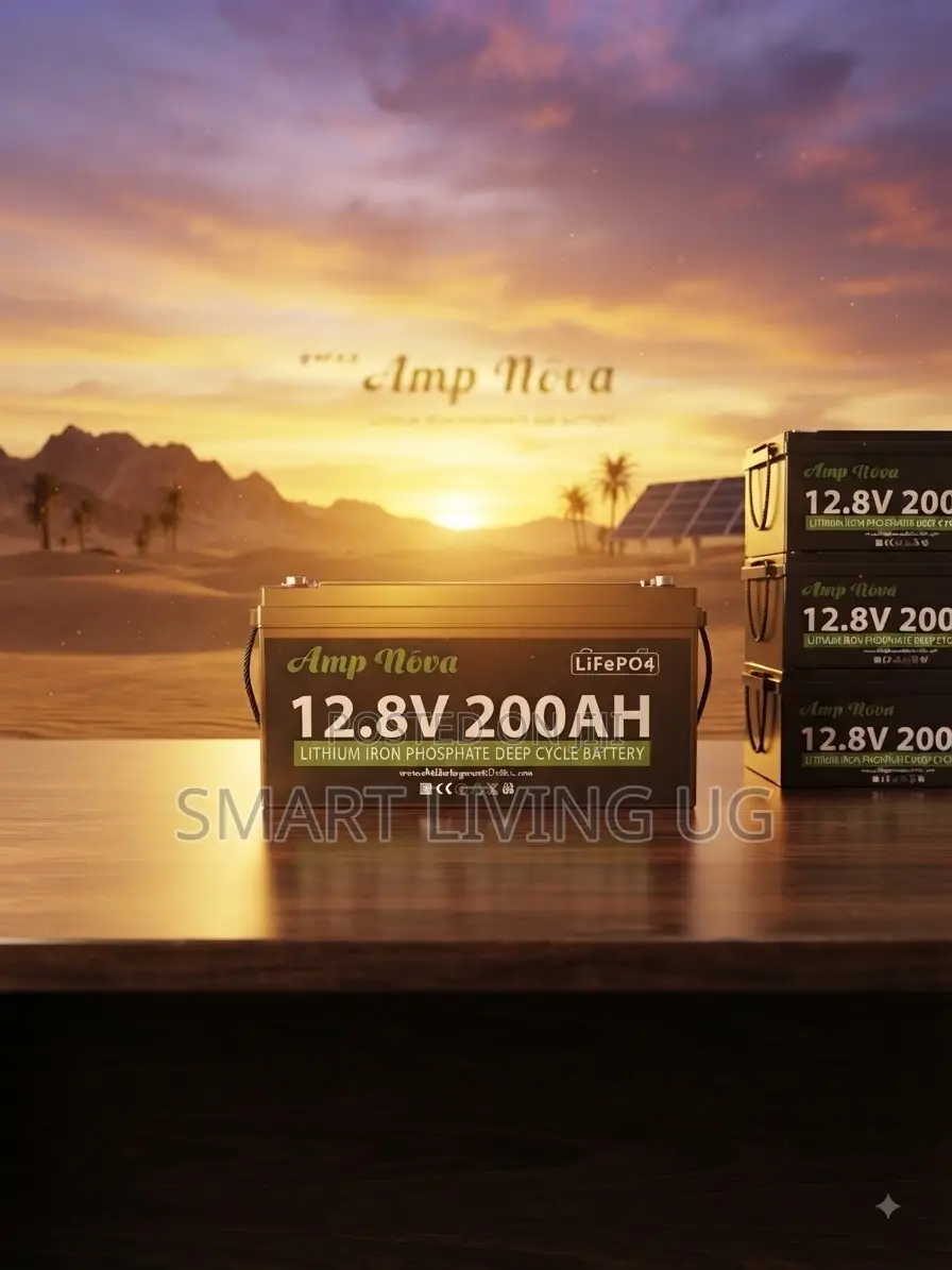 Amp Nova 200Ah Lithium Solar Battery - Maintenance Free & Lightweight