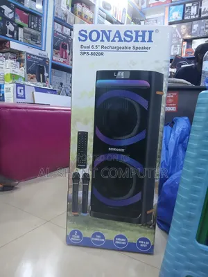 Saonashi Dual Rechargeable Speaker With Microphone
