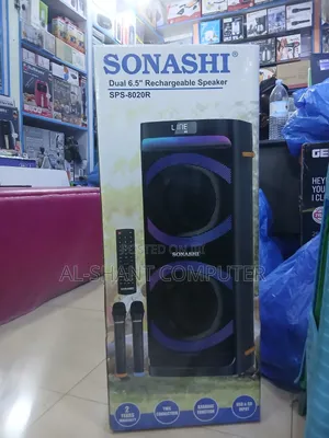 Saonashi Dual Rechargeable Speaker With Microphone