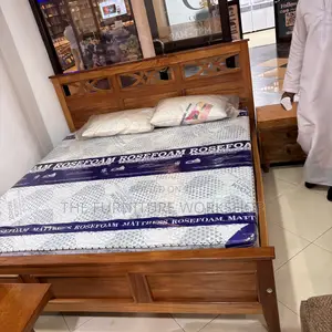 BED 6 by 6 Mahogany New MAHOGANY