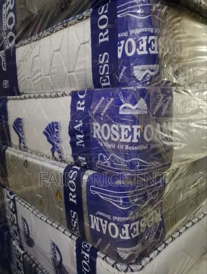 Rosefoam Mattress High Density. 5*6*8inches.( Gray)