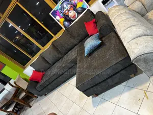 C Arm Brown Sofa
