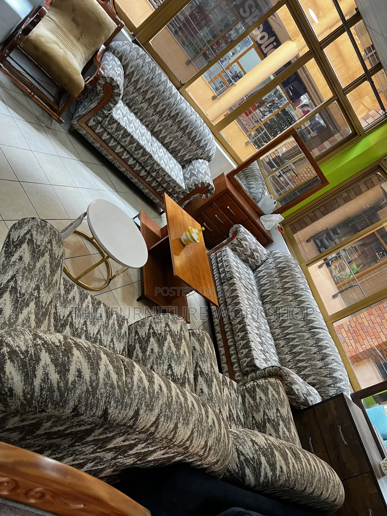 7 Seater Master Piece Sofa Vintage