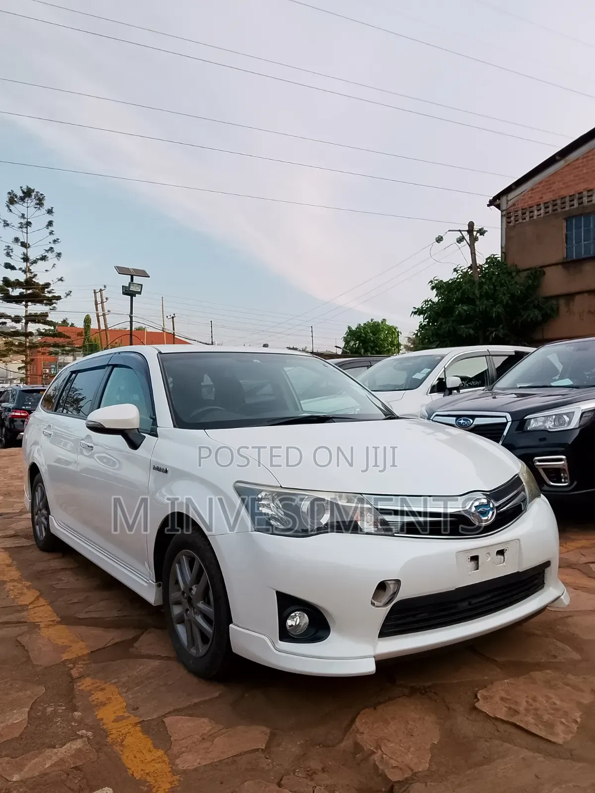 Toyota Corolla Fielder 2014 White