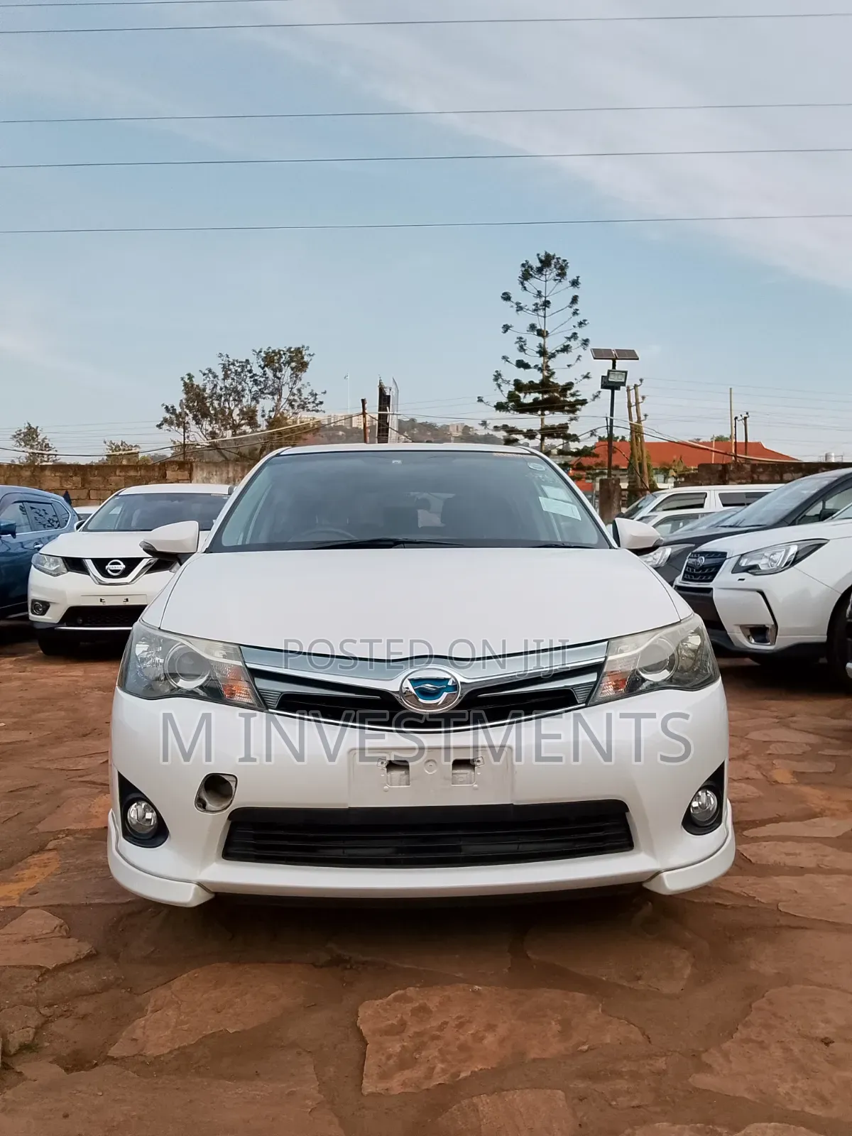 Toyota Corolla Fielder 2014 White
