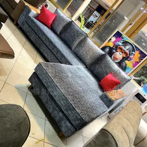 Light Gray L Sofa