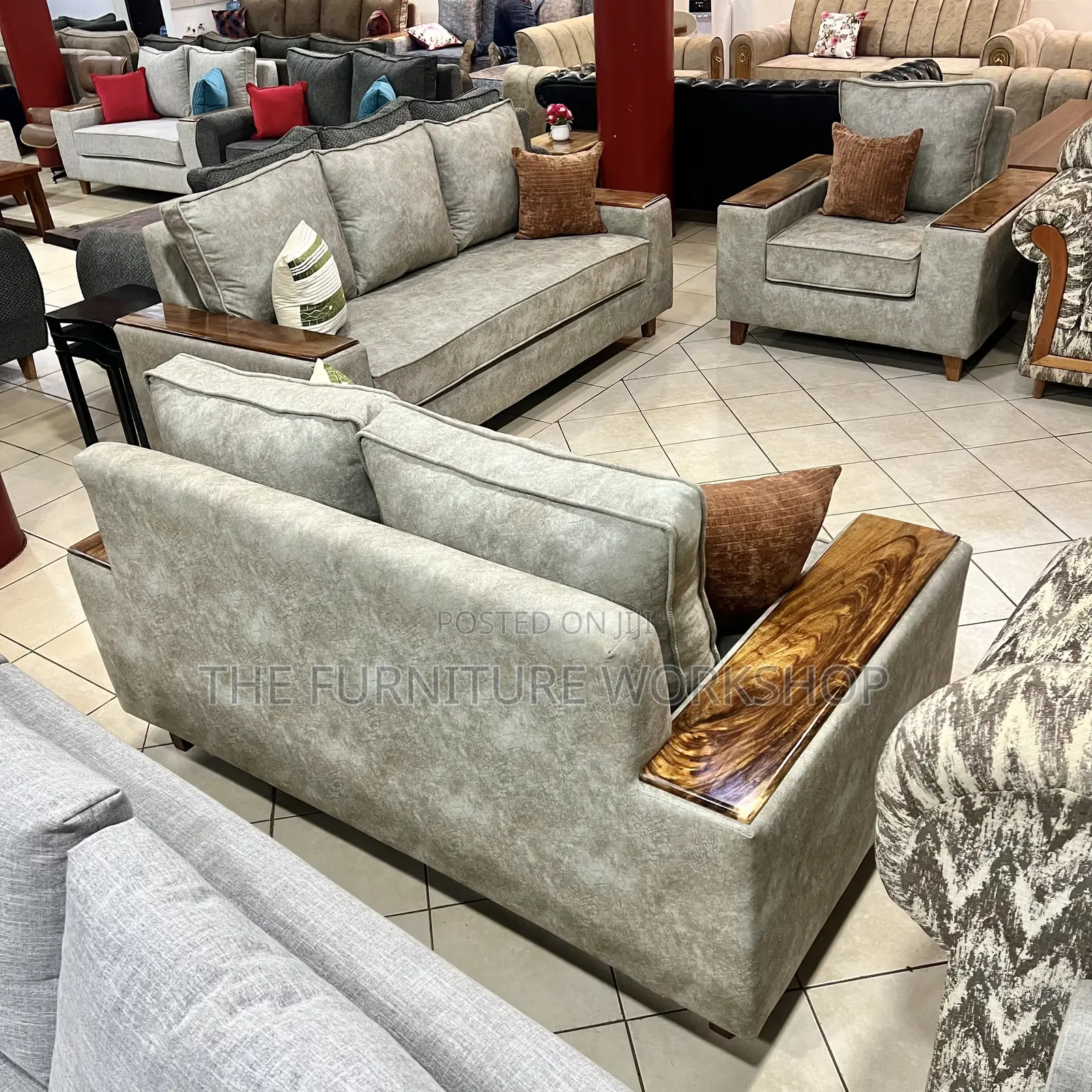 6 Seater Sofa With High Density Foam