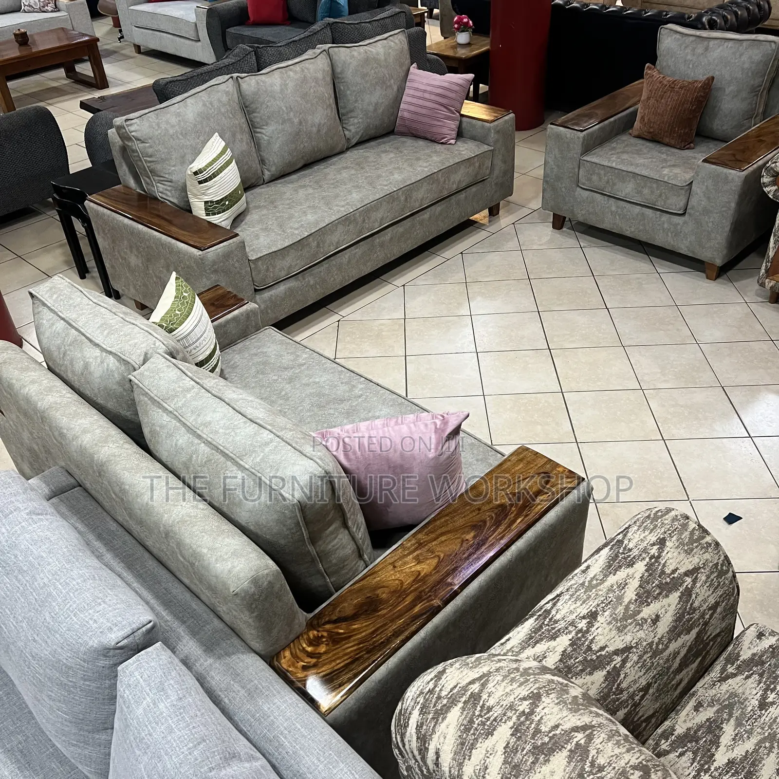 6 Seater Sofa With High Density Foam
