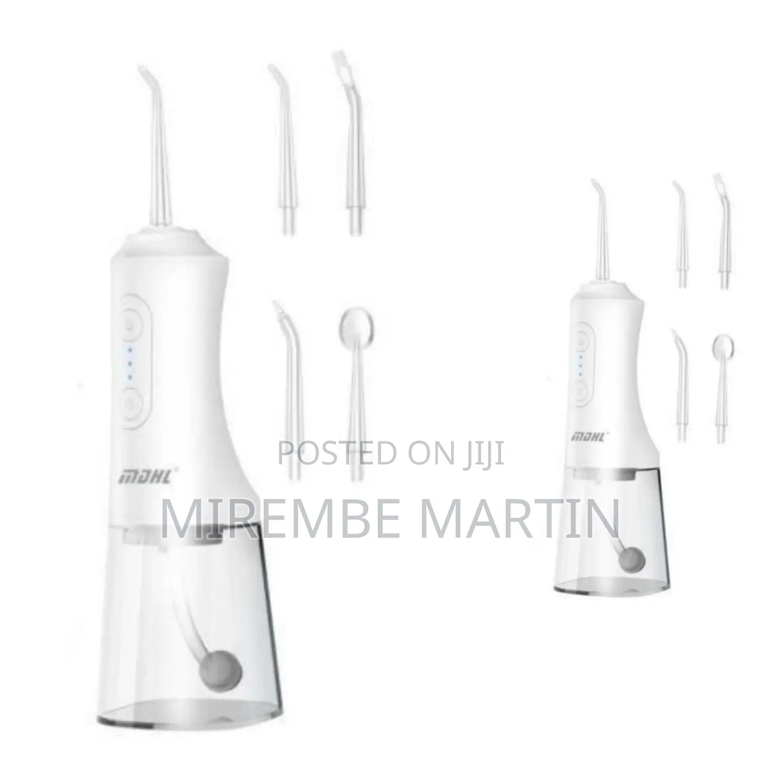 Professional Portable Water Flosser With Interchangeable Nozzles