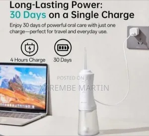 Professional Portable Water Flosser With Interchangeable Nozzles