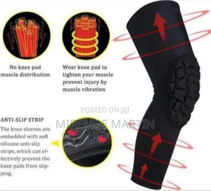 Professional Padded Compression Leg Sleeve for Sports and Impact