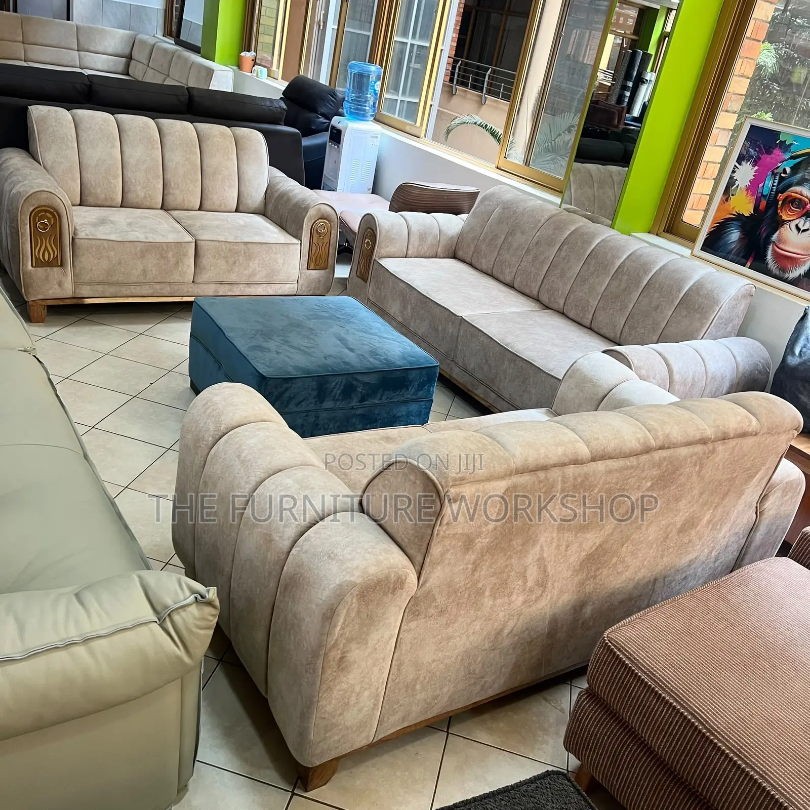 6 Seater Fixed Chair