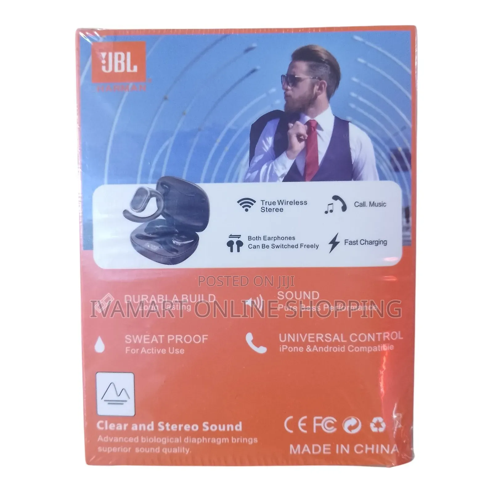 JBL X93 Max LED BUDS - Active Noise Cancellation