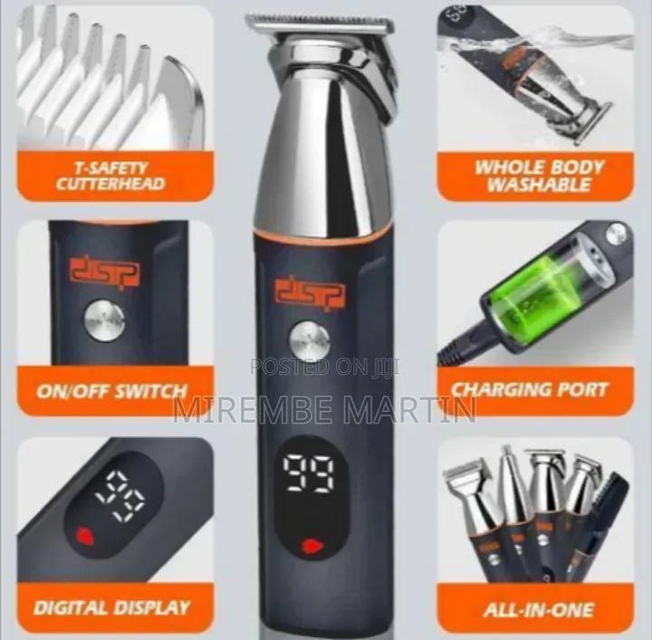 DSP Professional 5-in-1 Multi-Grooming Kit With Digital Display