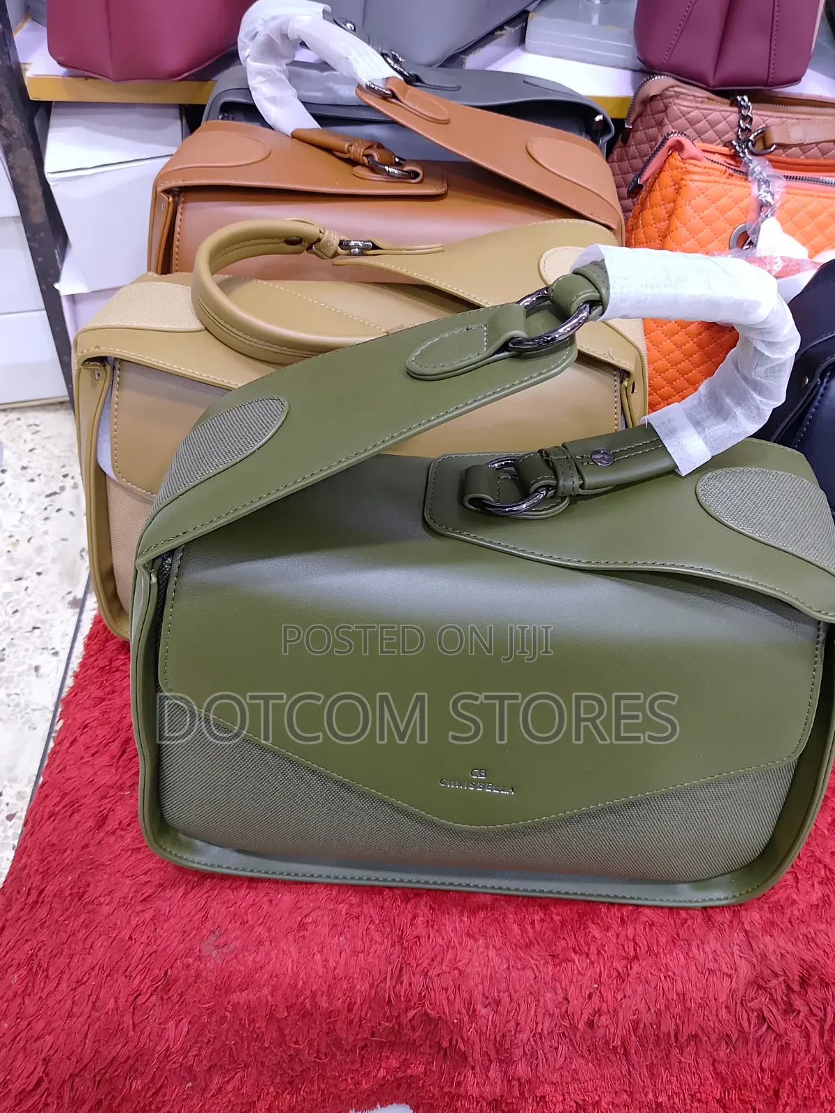 2pcs CHRISBELLA Urban Edge Crossbody Bag