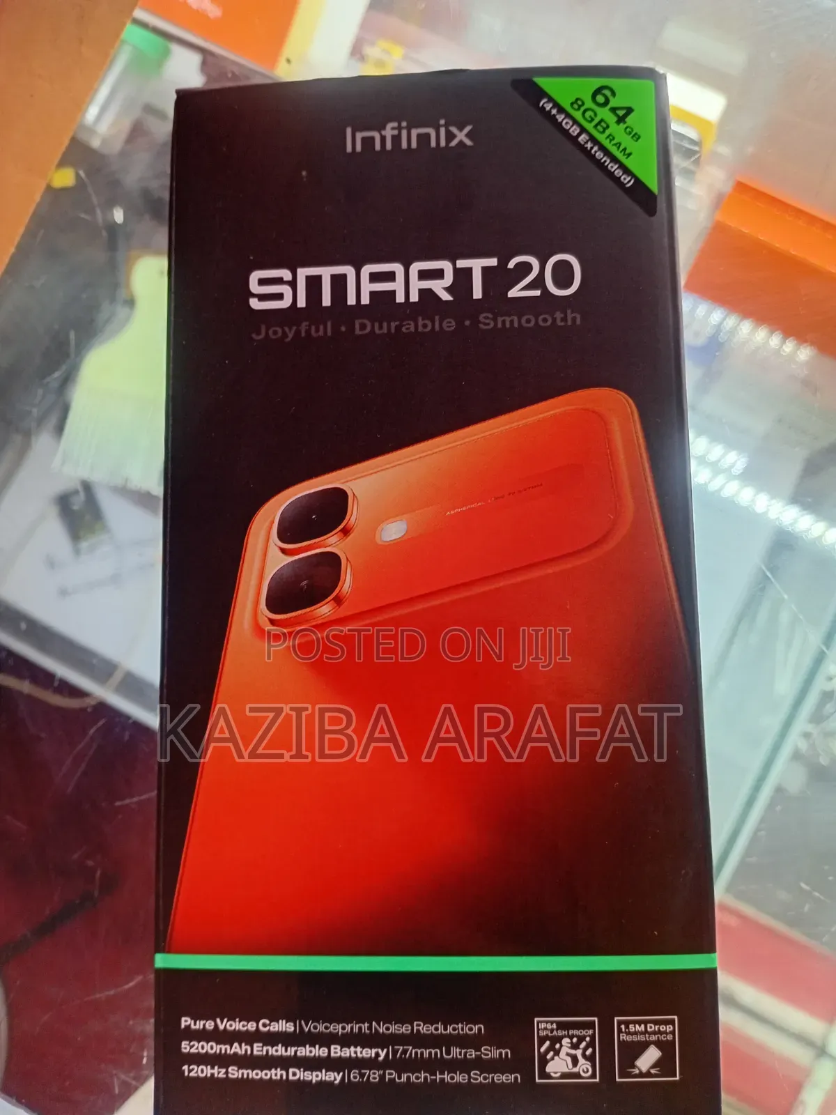 New Infinix Smart 20 64 GB Black