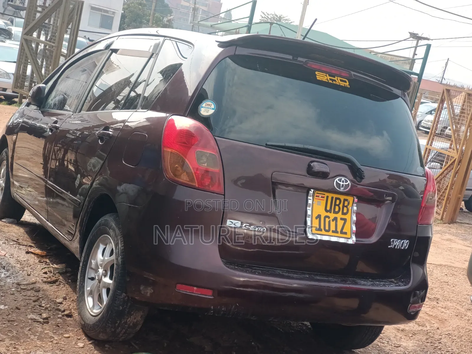 Toyota Corolla Spacio 2003 Maroon