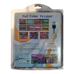 Full Color RGB TV LED Back Strip Light – App Control, USB Input