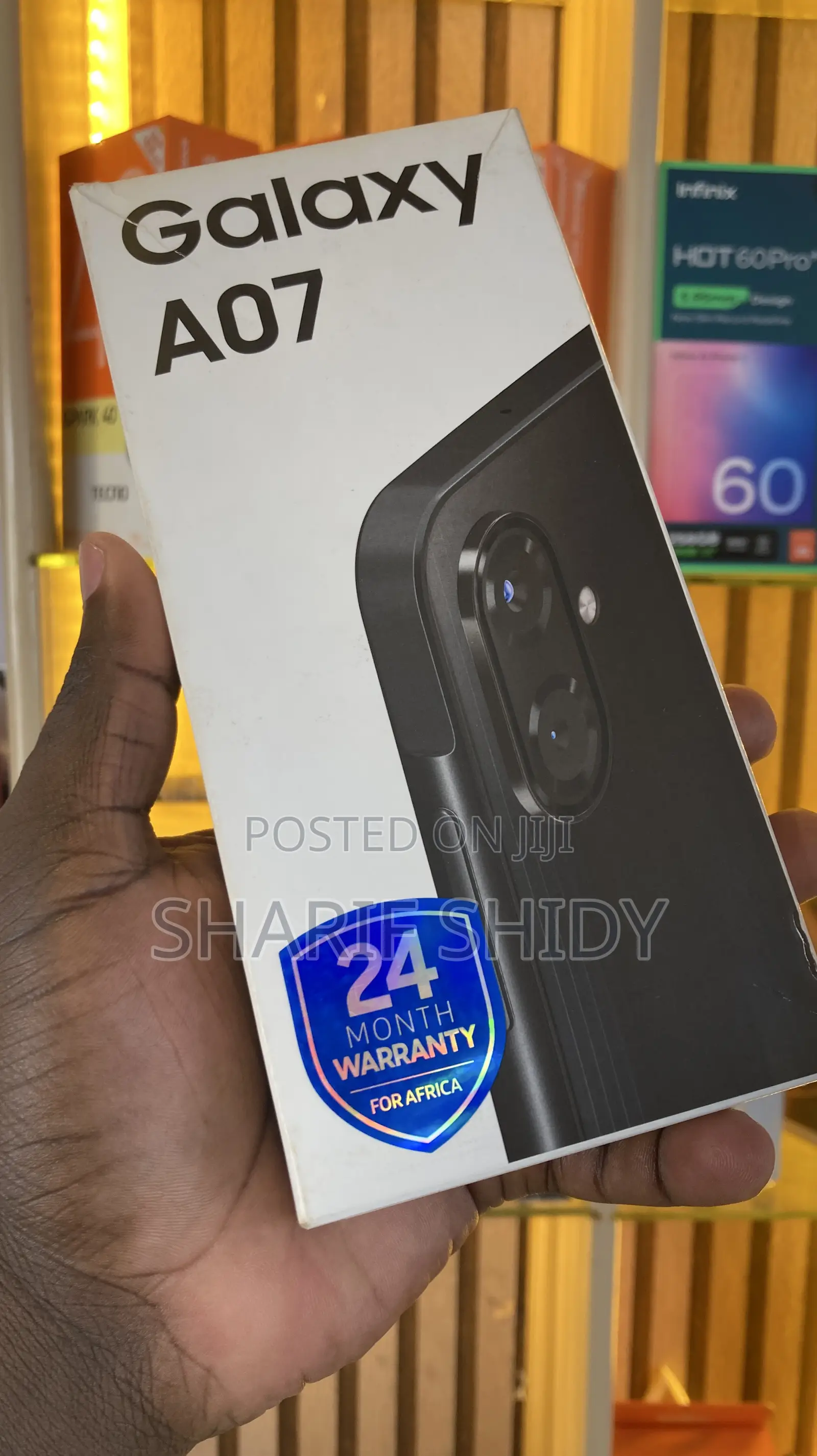 New Samsung Galaxy A07 128 GB Black