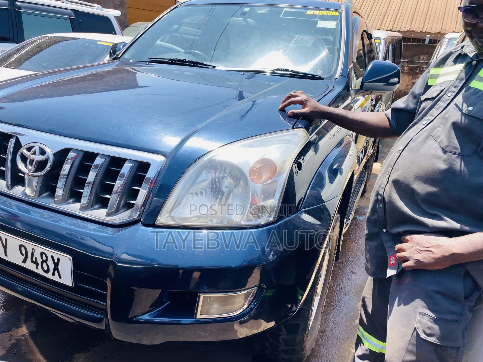 Toyota Land Cruiser Prado 3.0 D-4D 3dr 2007 Blue