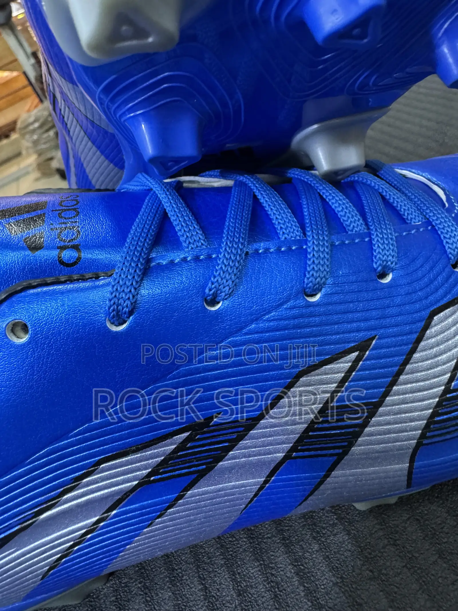 Blue Adidas Shoes for Training