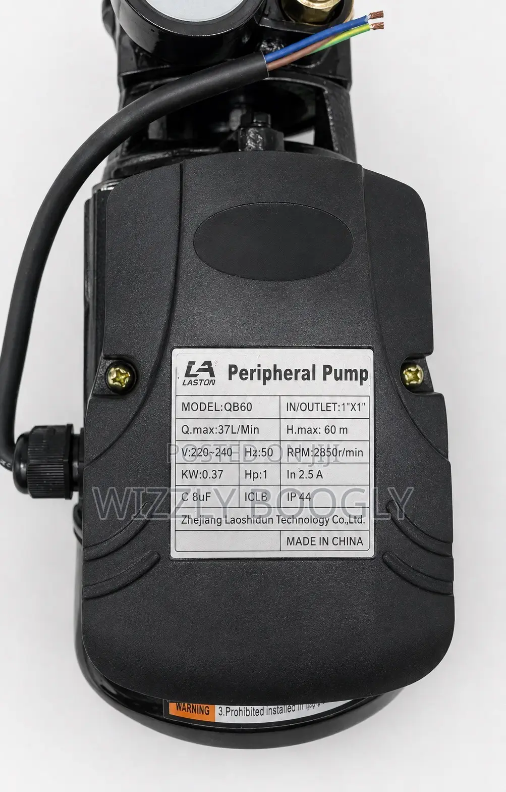 Original Laston Surface Water Pressure Booster Pump 0.5hp
