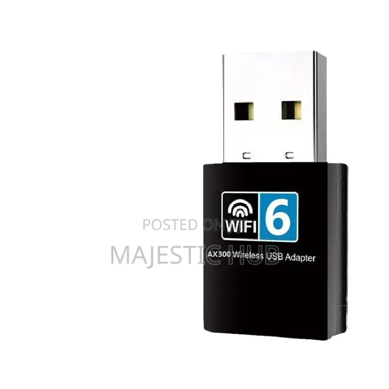 AX300 WiFi 6 USB Adapter, Dual-Band Wireless Dongle for PC Laptop