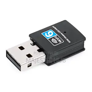 AX300 WiFi 6 USB Adapter, Dual-Band Wireless Dongle for PC Laptop