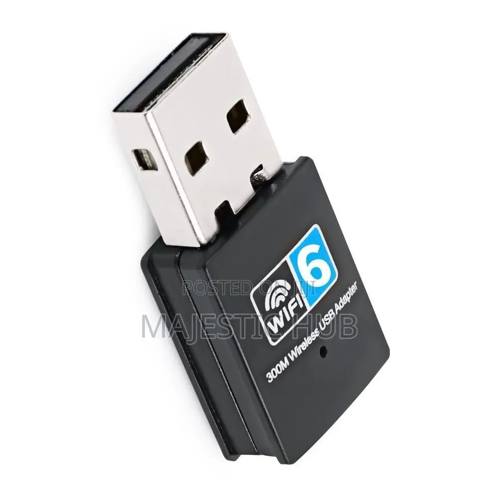 AX300 WiFi 6 USB Adapter, Dual-Band Wireless Dongle for PC Laptop