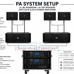 Pa System for JBL Speakers