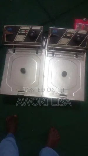 Double Silver ADH Deep Frier, for Electricity Can Use 5 Litres Each