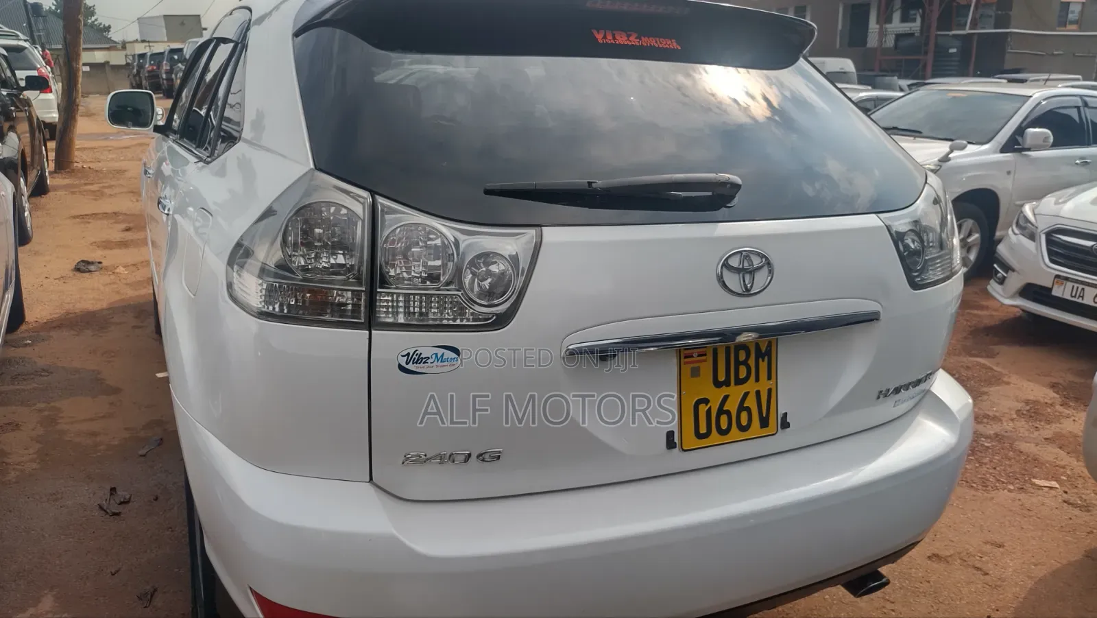 Toyota Harrier 2008 White