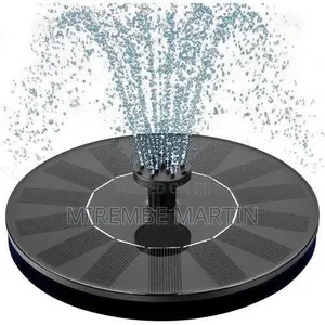 Garden Floating Solar Water Fountain With 5 RGB LED Lights 
Floating