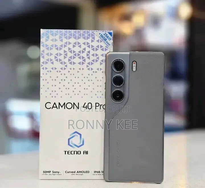 New Tecno Camon 40 Pro 5G 256 GB Gray