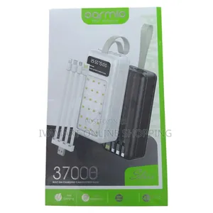 Oarmio 37,000mAh Power Bank - With Emergency Lamp