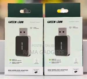 Green Lion Wireless Adapter for CarPlay and Android Auto