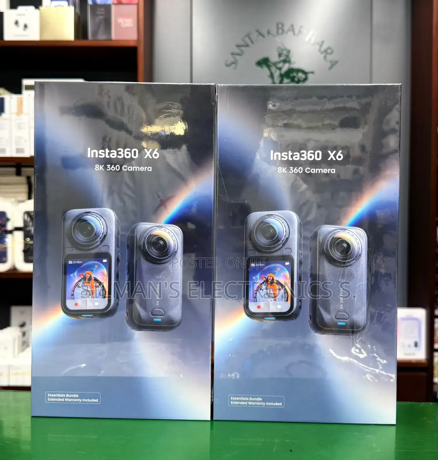 The New Insta360 X6 Essential Bundle 2026 Black