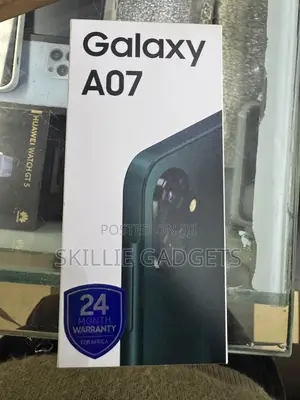 New Samsung Galaxy A07 5G 128 GB Black