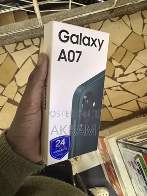 New Samsung Galaxy A07 5G 128 GB Black