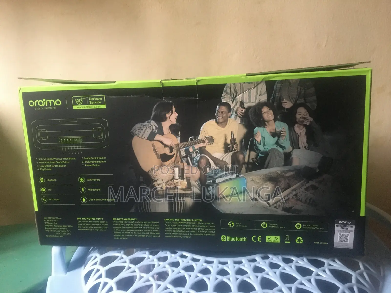 Oraimo Go Boom 30W Bluetooth Speaker