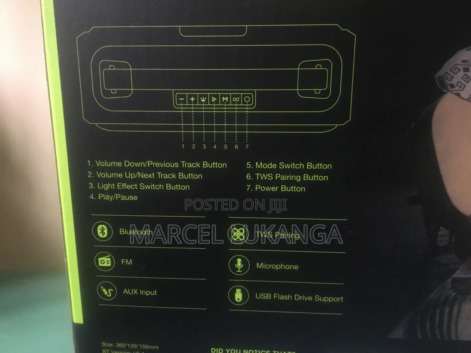 Oraimo Go Boom 30W Bluetooth Speaker