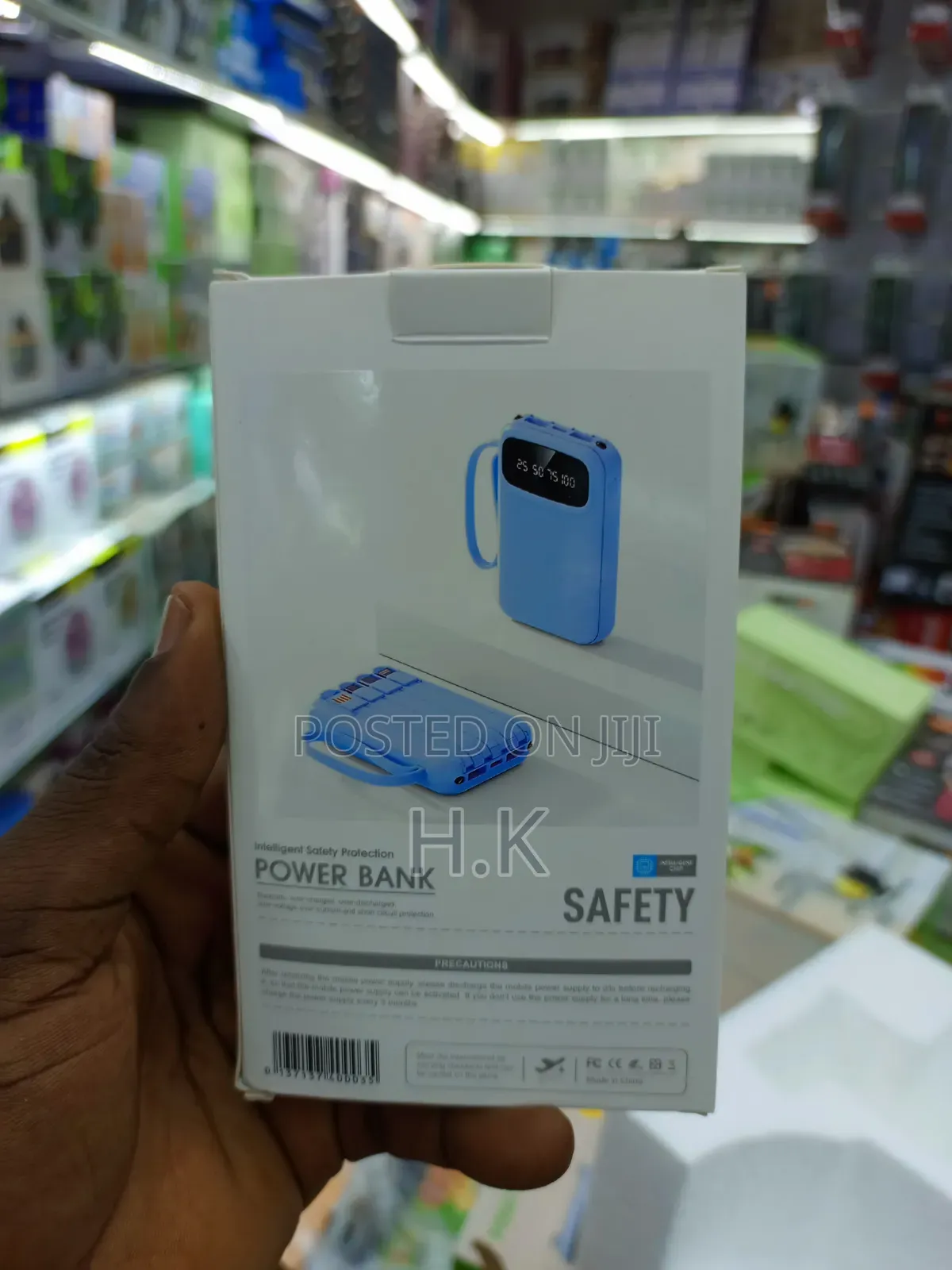 Portable 4 Wires Fast Charge Super Power Bank