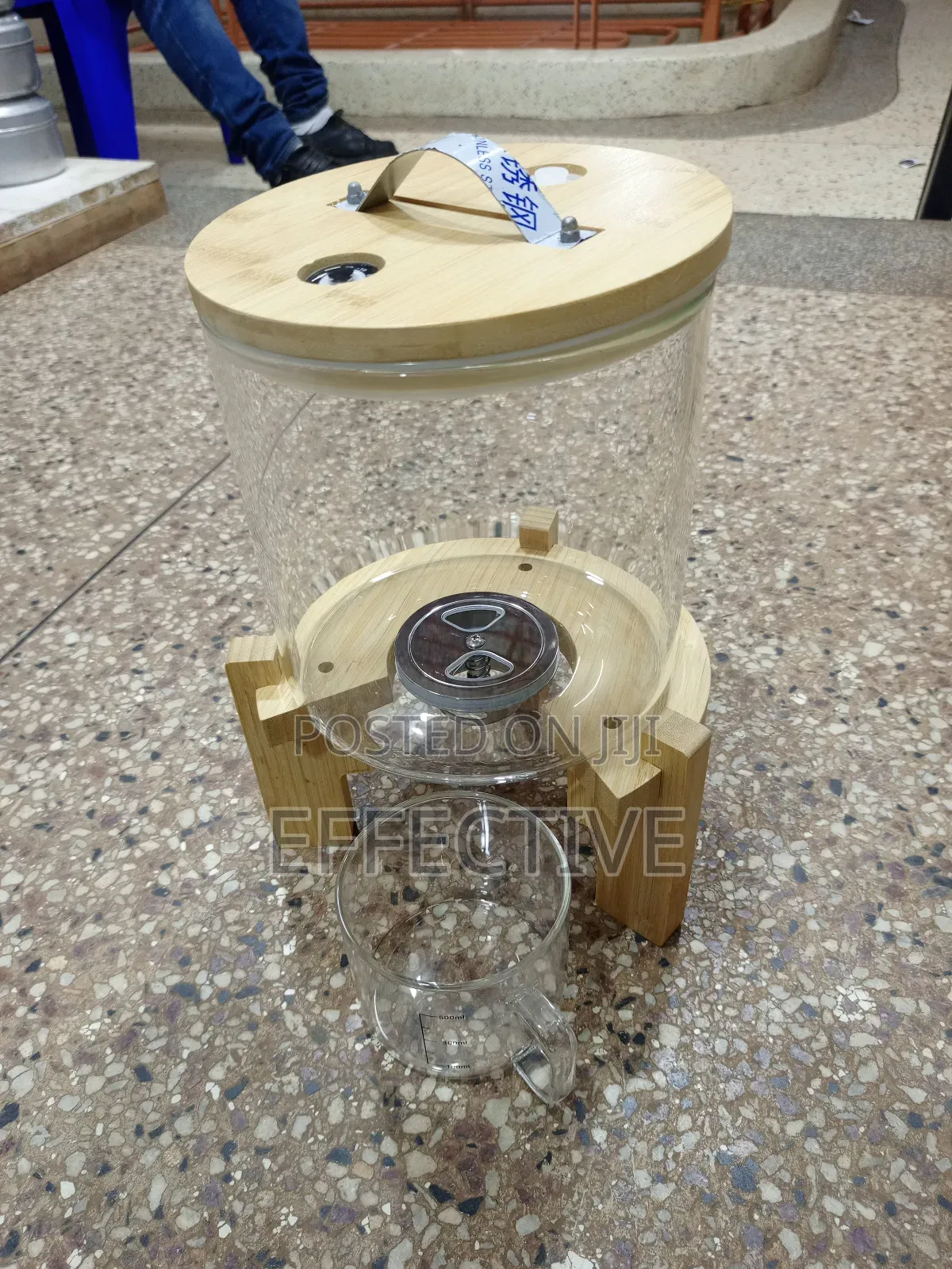 Glass Dry Food Dispenser