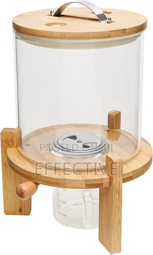 Glass Dry Food Dispenser