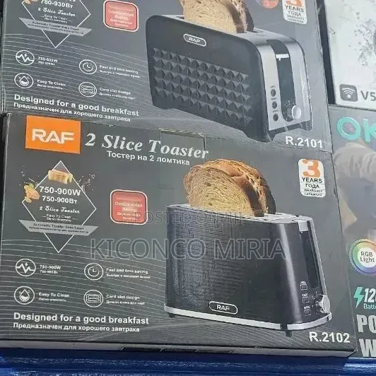 RAF 2-Slice Toaster (Models R.2101 and R.2102),